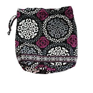 Vera Bradley Canterbury Magenta Ditty Bag Wet Bag Like New